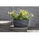 Nicoli 50x29x23cm lovelis Athena 50 antracito spalvos