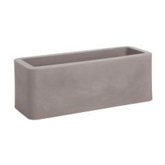 Nicoli 50x20x18cm lovelis Calypso Matt 50 pelenų spalvos