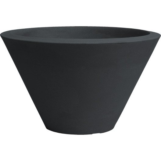 Nicoli ø60x36cm vazonas Chiron 60 antracito spalvos