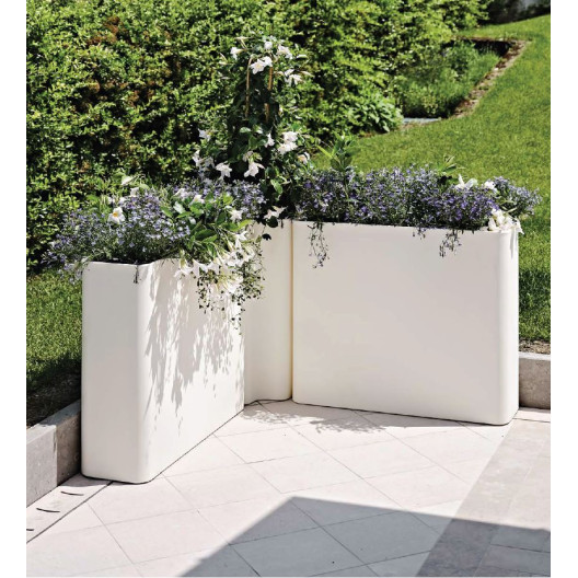 Tera 90x27x78cm vazonas Divio 80, antracito spalvos