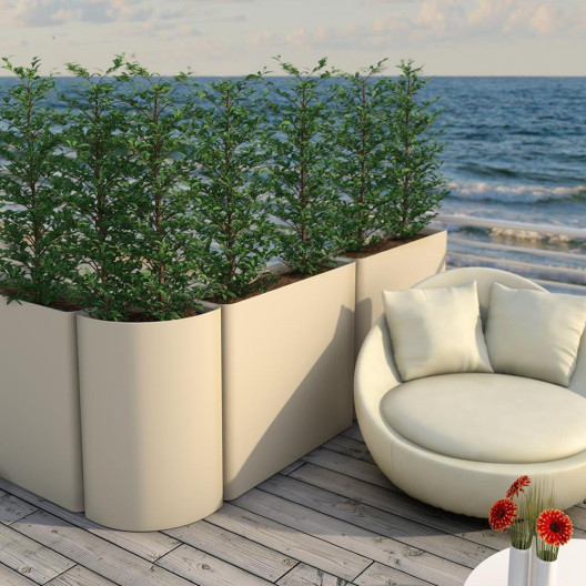 Tera 90x27x78cm vazonas Divio 80, antracito spalvos
