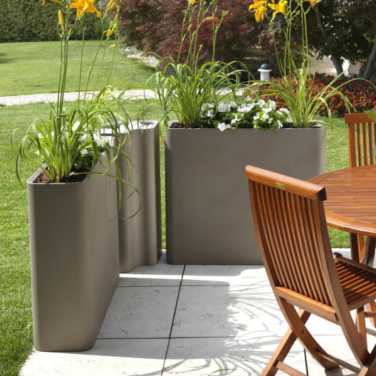 Tera 90x27x78cm vazonas Divio 80, antracito spalvos
