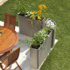 Tera 90x27x78cm vazonas Divio 80, antracito spalvos