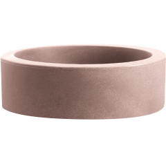 Nicoli ø30x14cm vazonas Echo 30 tabako spalvos