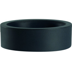 Nicoli ø30x14cm vazonas Echo 30 antracito spalvos