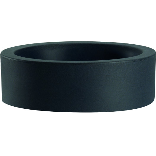 Nicoli ø30x14cm vazonas Echo 30 antracito spalvos