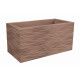 Nicoli 80x40x40cm lovelis Elegance Cassetta 80 tabako spalvos