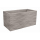 Nicoli 80x40x40cm lovelis Elegance Cassetta 80 pelenų spalvos