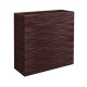 Nicoli 80x30x75cm lovelis Elegance Separe 80 rūdinto plieno spalvos