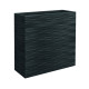Nicoli 80x30x75cm lovelis Elegance Separe 80 antracito spalvos
