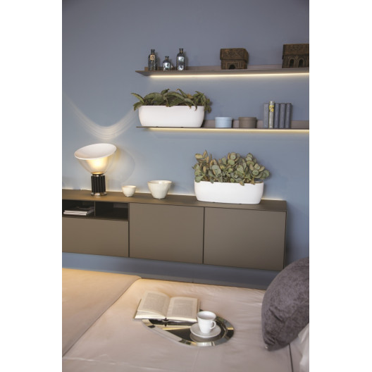 Nicoli 60x20x18cm lovelis Iris 60 baltas
