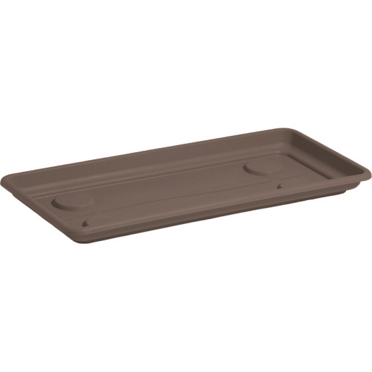 Nicoli 75x34x6cm lėkštelė Sottocassetta Mega 80, rusvos spalvos