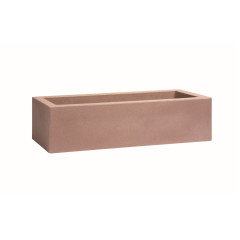 Nicoli 45x20x12cm lovelis Minos Cassetta 45 tabako spalvos