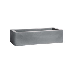 Nicoli 45x20x12cm lovelis Minos Cassetta 45 pelenų spalvos