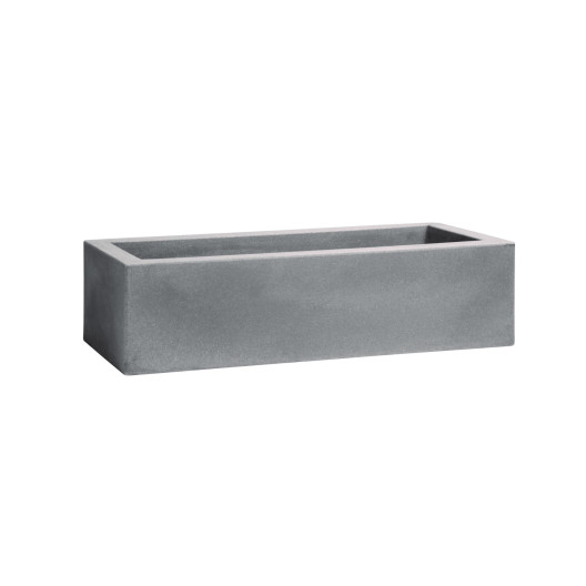 Nicoli 45x20x12cm lovelis Minos Cassetta 45 pelenų spalvos