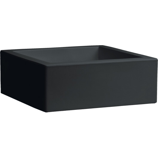 Nicoli 40x40x15cm vazonas Minos 40 antracito spalvos