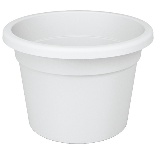 Nicoli Ø30x21cm vazonas Premium 30 baltos spalvos