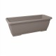 Nicoli 60x20x17cm lovelis su lėkštele Primavera 60, rusvos spalvos