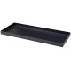 Tera 60x25x25cm pakabinamas lovelis su lėkštele KIT Schio Cassa 60, antracito spalvos