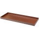 Tera 60x25x25cm pakabinamas lovelis su lėkštele KIT Schio Cassa 60, bronzos spalvos