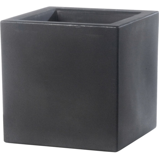 Tera 30x30x30cm vazonas Schio Cubo 30 antracito spalvos