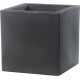 Tera 30x30x30cm vazonas Schio Cubo 30 antracito spalvos