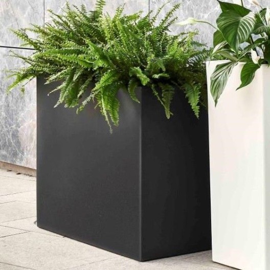 Tera 79x39x70cm vazonas Schio Tower 80 antracito spalvos