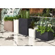 Tera 79x39x70cm vazonas Schio Tower 80 antracito spalvos