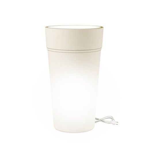 Teraplast ø38x65cm šviečiantis vazonas STEM LUCE 65