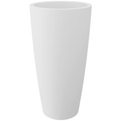 Nicoli Ø38x85cm vazonas su išimamu konteineriu Style 38, baltos spalvos