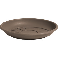 Nicoli Ø24x3.7cm lėkštelė Domus 24 rusvos spalvos