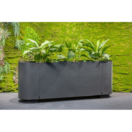 Jungle Flora 190x42x74cm metalinis vazonas GRAND Wall 1900