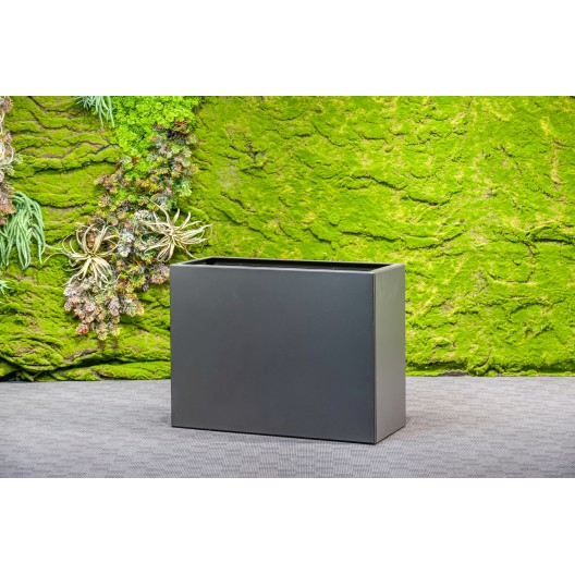 Jungle Flora 65x27x50cm metalinis vazonas Siena 65