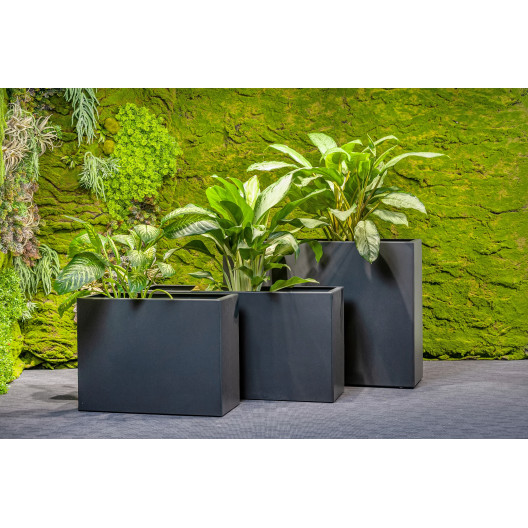 Jungle Flora 95x27x70cm metalinis vazonas Siena 95H