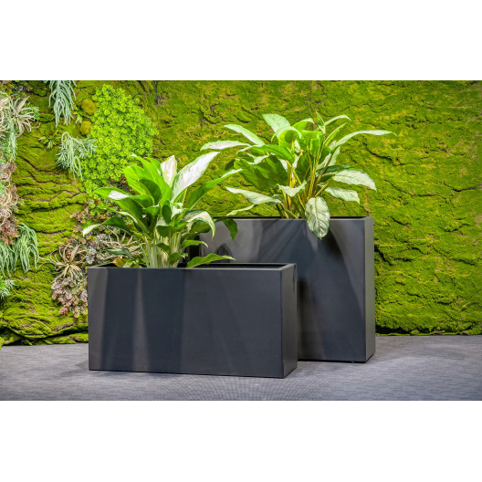 Jungle Flora 95x27x70cm metalinis vazonas Siena 95H