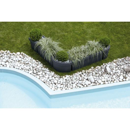 Nicoli 100x40x40cm lovelis Themis 100 antracito spalvos