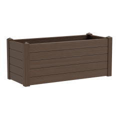 Tera 100x42x40cm vazonas su vandens rezervuaru Trama 002, moka spalvos