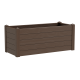 Tera 100x42x40cm vazonas su vandens rezervuaru Trama 002, moka spalvos