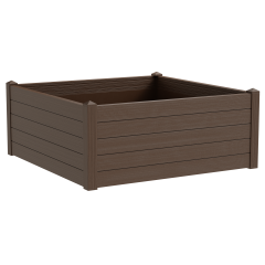 Tera 100x100x40cm vazonas su vandens rezervuaru Trama 003, moka spalvos