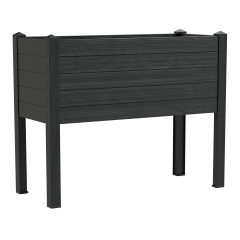 Tera 100x42x80cm vazonas su vandens rezervuaru Trama 015, antracito spalvos