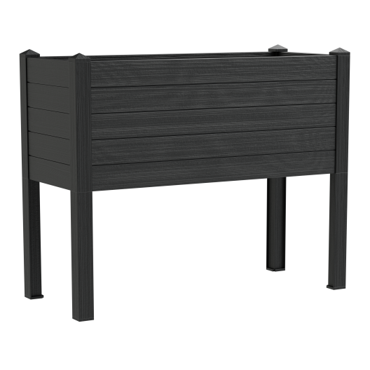 Tera 100x42x80cm vazonas su vandens rezervuaru Trama 015, antracito spalvos