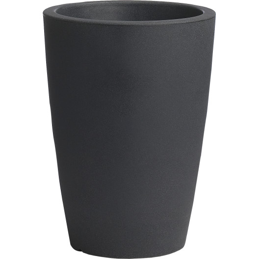Nicoli ø40x53cm vazonas Tylus Matt 40 antracito spalvos