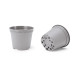 Nicoli 10x8cm 0,38l vazonas VASO FAST, juodas, 100vnt.