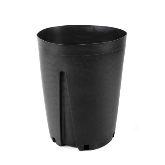 6.5L Ø20cm vazonas Vivaio Lungo su apsauga nuo šaknų sukimosi 20/L, juodas