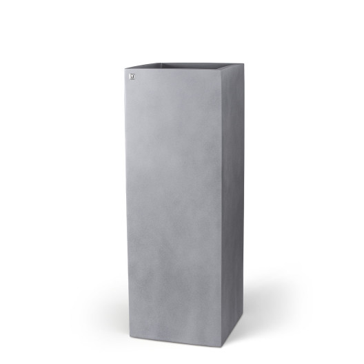 fleur ami 35x35x100cm vazonas Division Lite Column, concrete stone gray