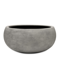 fleur ami Ø55x25cm vazonas Division Lite Curved, concrete stone grey