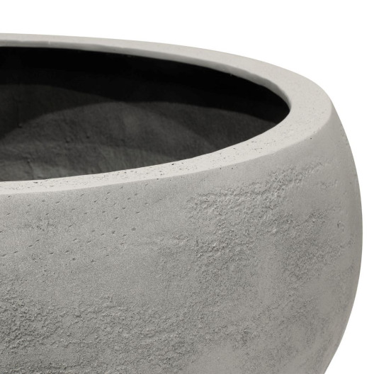 fleur ami Ø55x25cm vazonas Division Lite Curved, concrete stone grey