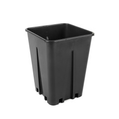 3,4L vazonas QUADRO 15x15x20/A su apsauga nuo šaknų susisukimo