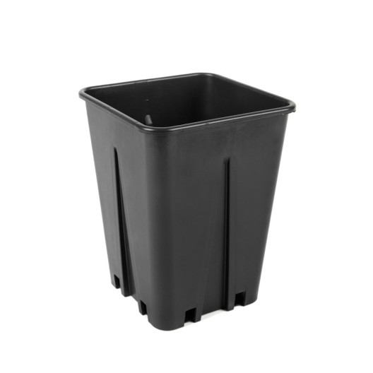 3,4L vazonas QUADRO 15x15x20/A su apsauga nuo šaknų susisukimo