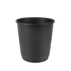 9.5L Ø24cm vazonas Vivaio Evo 24/EVO, juodas